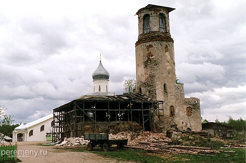 Монастырь Саввы Крыпецкого, где постригся Никандр, теперь снова действует